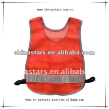 high visibility reflective running safety vest